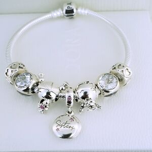👨‍👩‍👧‍👦 Authentic Pandora SISTER FAMILY 8pc BRACELET SET